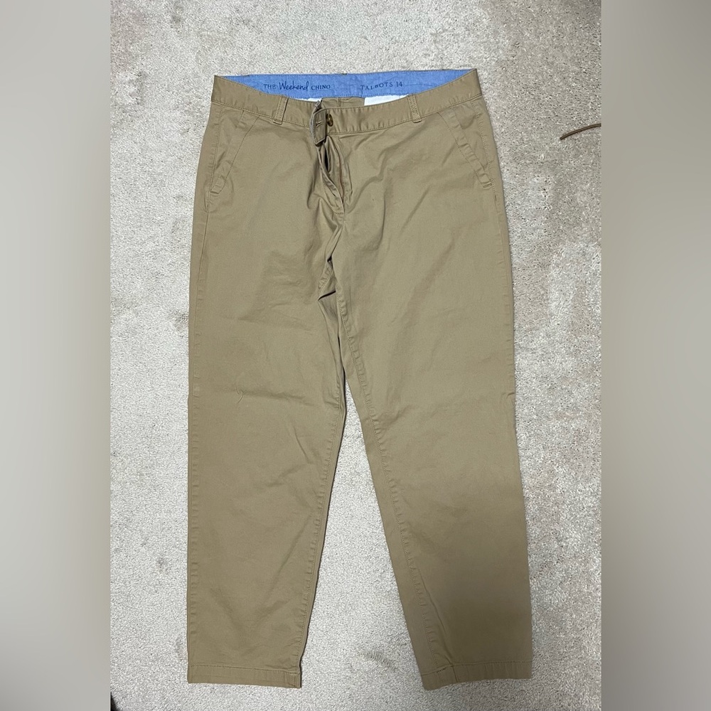 Talbots Khaki Chinos